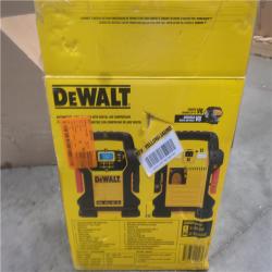 CALIFORNIA LIKE NEW DEWALT JUMP STARTER W/ DIGITAL AIR COMPRESSOR