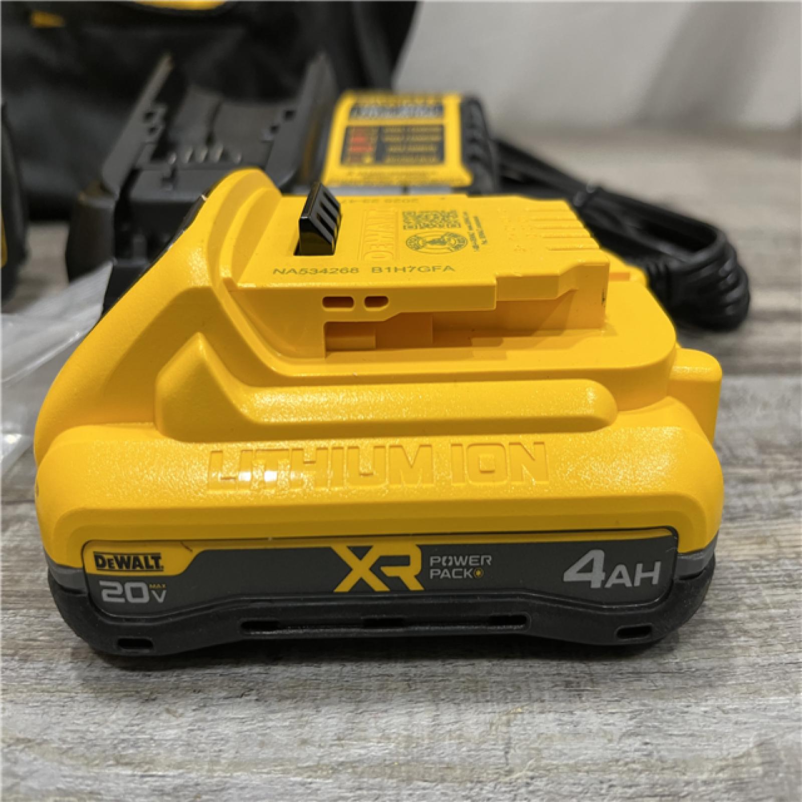 AS-IS DEWALT 20V MAX XR Lithium-Ion Brushless Cordless 3-Speed High Torque 1/4 in. Impact Driver Kit