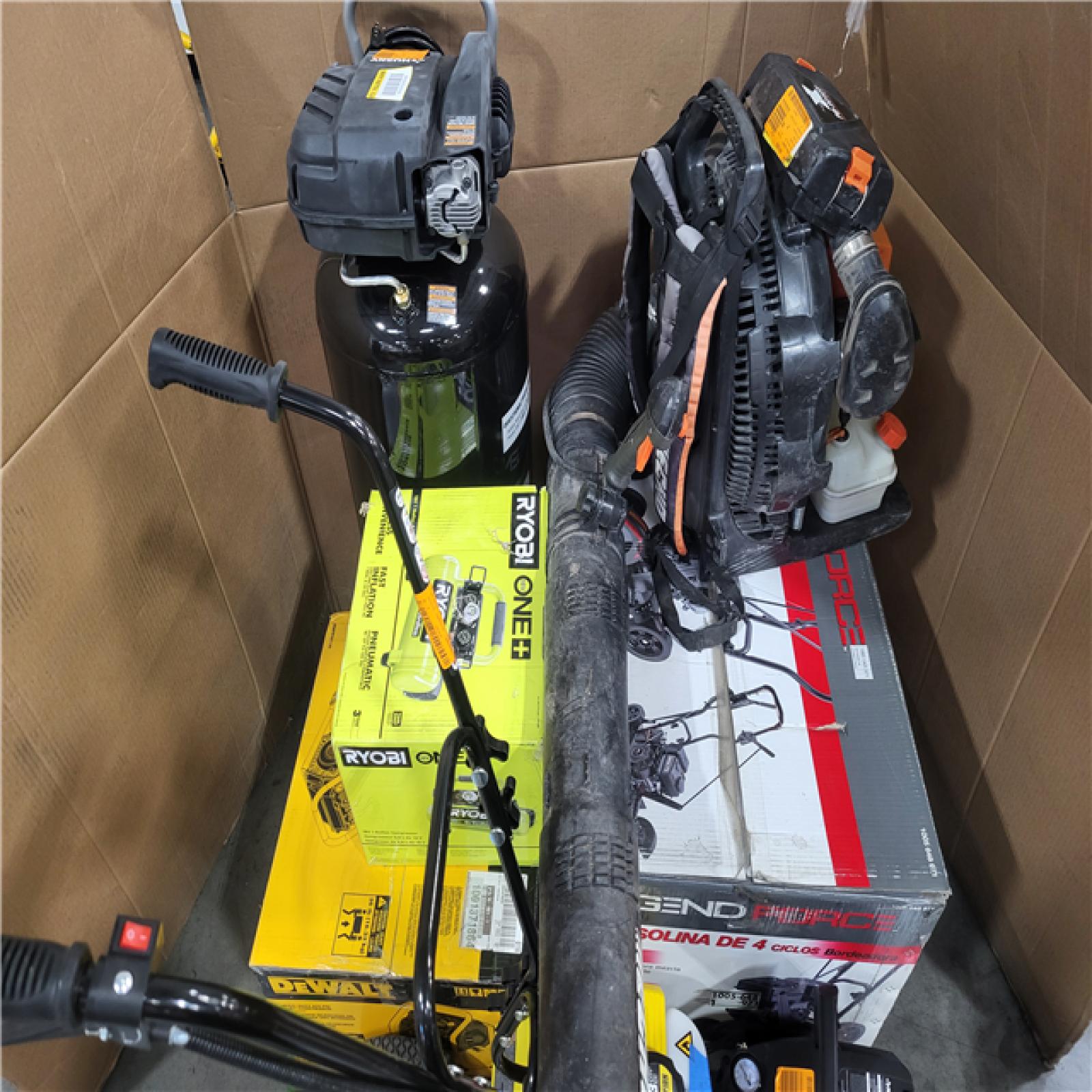 CALIFORNIA AS-IS OUTDOOR POWER EQUIPMENT