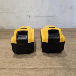 AS-IS DEWALT 20V MAX Lithium-Ion 5.0Ah Battery (2-Pack)