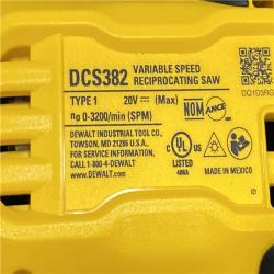 AS-IS DEWALT 20V MAX Cordless Brushless Reciprocating Saw (Tool Only)