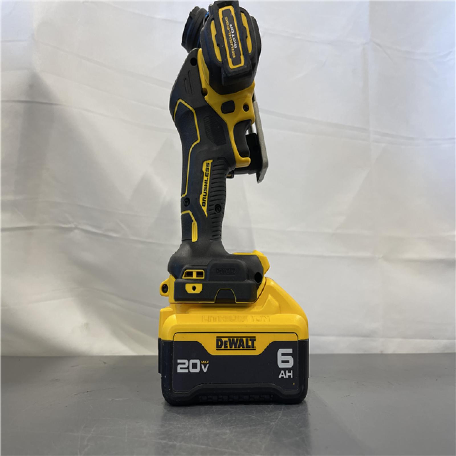 AS-IS - DeWalt 20V XR Lithium-Ion Cordless 3 in. Cut-Off Tool with 6.0 Ah Battery Pack and Charger Kit