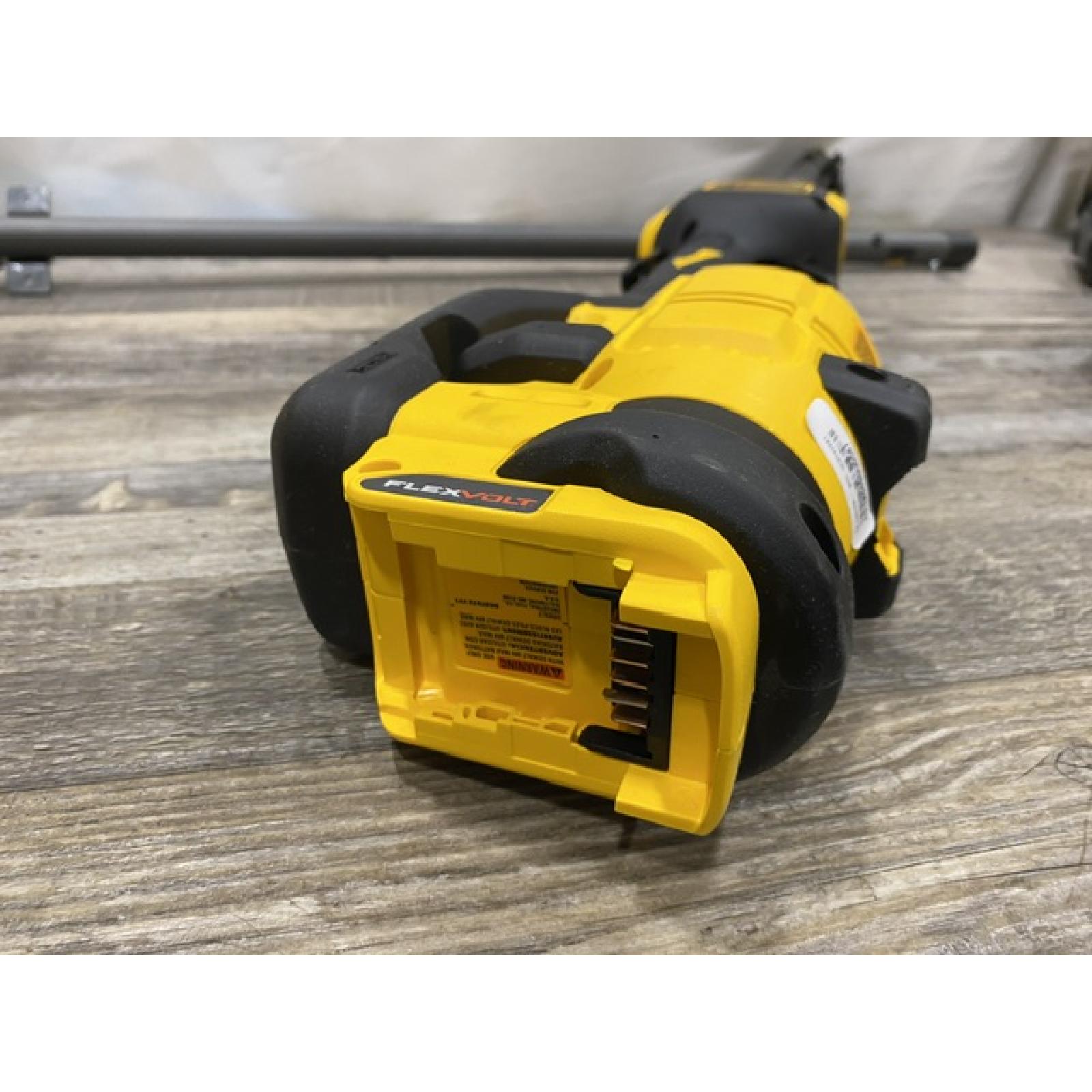 AS-IS DEWALT FLEXVOLT 60V MAX 17 in. Cordless Battery Powered Attachment Capable Trimmer Kit