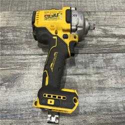 AS-IS DEWALT 20V MAX XR Lithium-Ion Cordless Brushless 1/2 in. Impact Wrench Kit