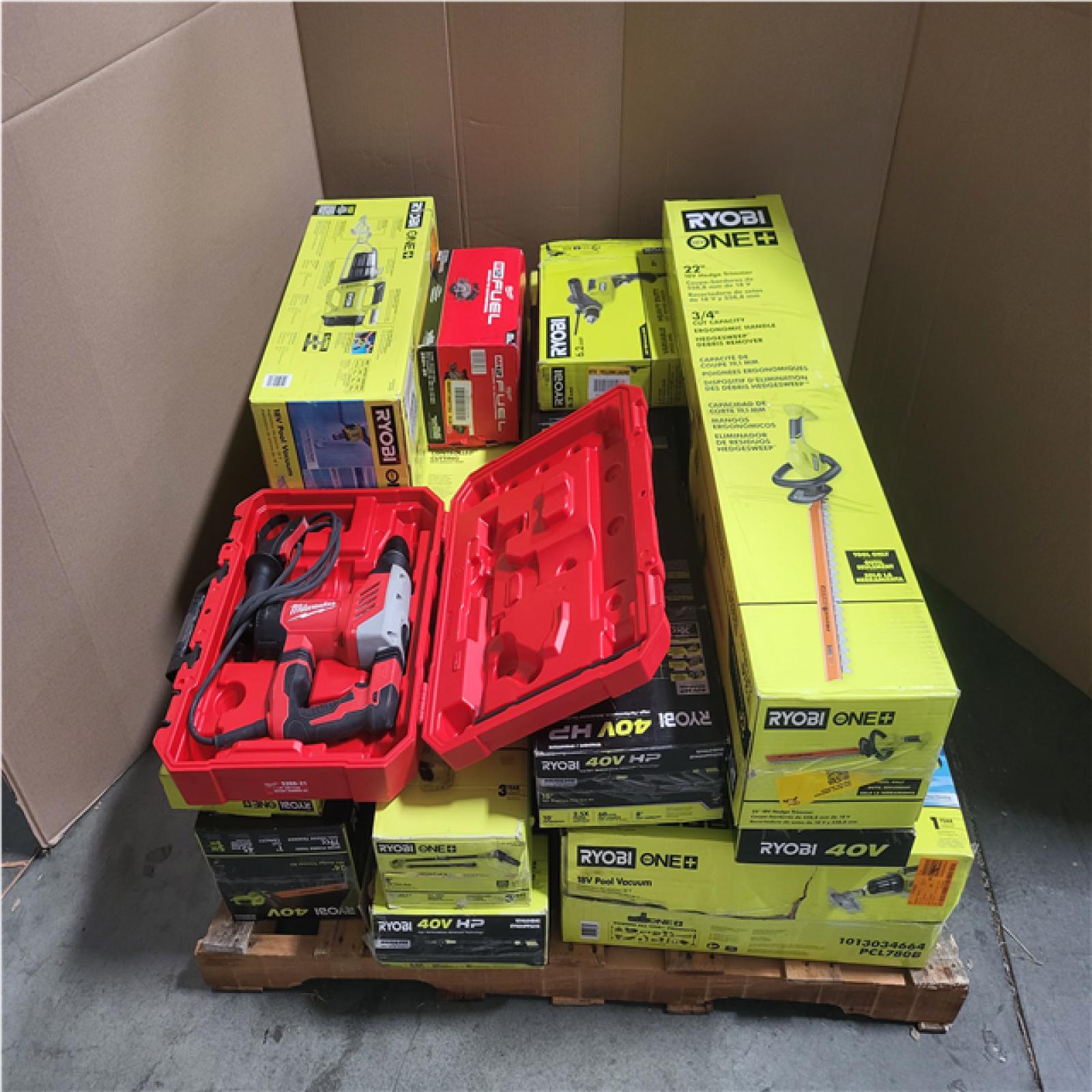 CALIFORNIA AS-IS TOOL PALLET