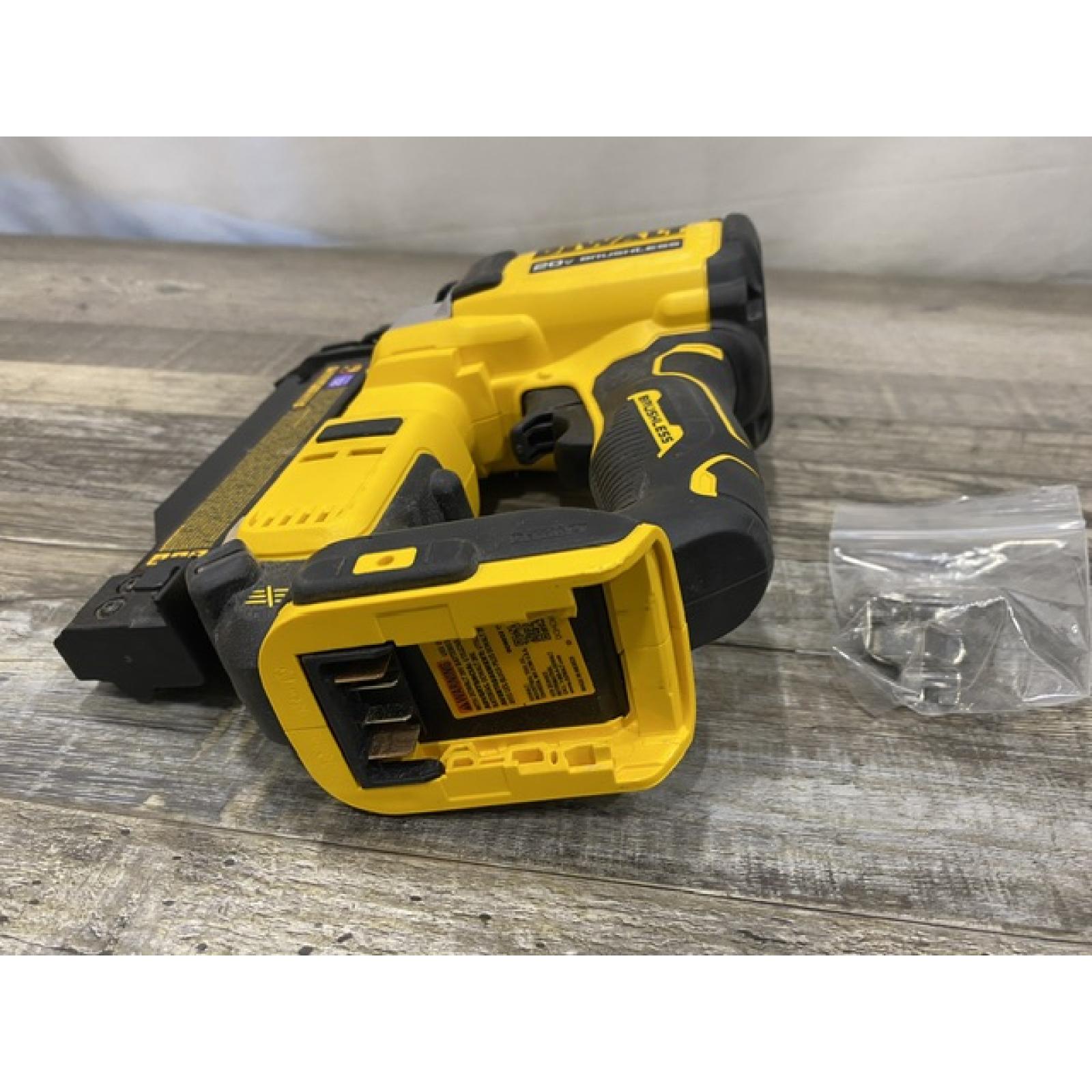 AS-IS DEWALT ATOMIC 20V MAX Lithium Ion Cordless 23 Gauge Pin Nailer (Tool Only)