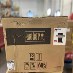 DALLAS LOCATION - Weber Spirit E-425 4-Burner Liquid Propane Gas Grill in Black with Sear Zone