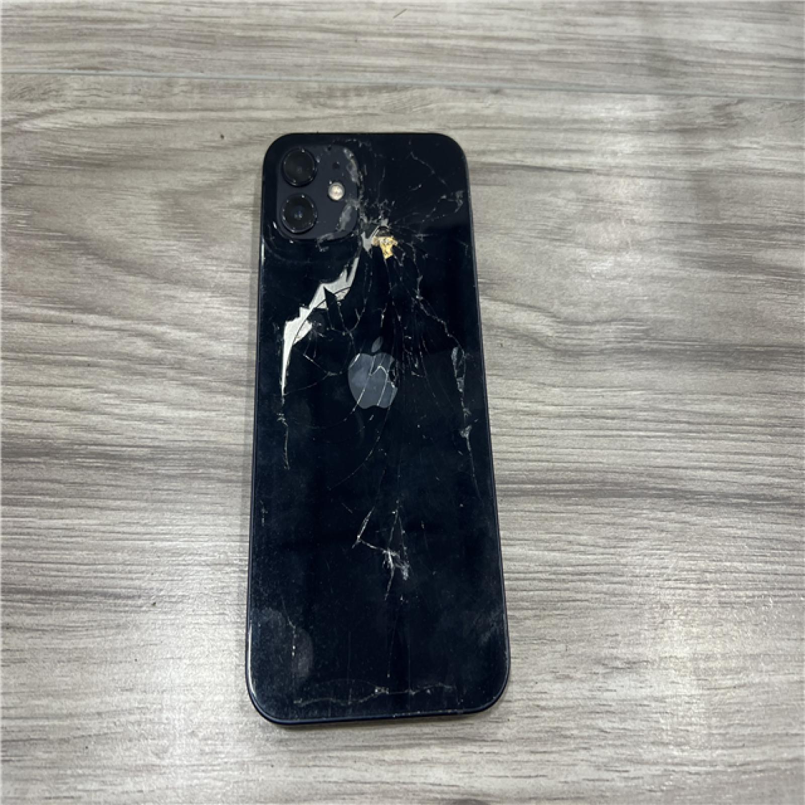 AS-IS Apple iPhone 12 64GB Black MGFL3LL/A