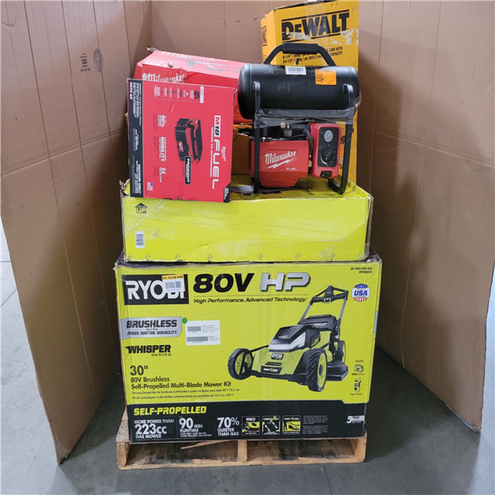 CALIFORNIA AS-IS TOOL PALLET