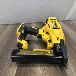 AS-IS DEWALT Cordless 18-Gauge Narrow Crown Stapler (Tool Only)