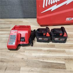 HOUSTON LOCATION - AS-IS Milwaukee FUEL 18V Lithium-Ion Brushless Cordless Hammer Drill and Impact Driver Combo Kit