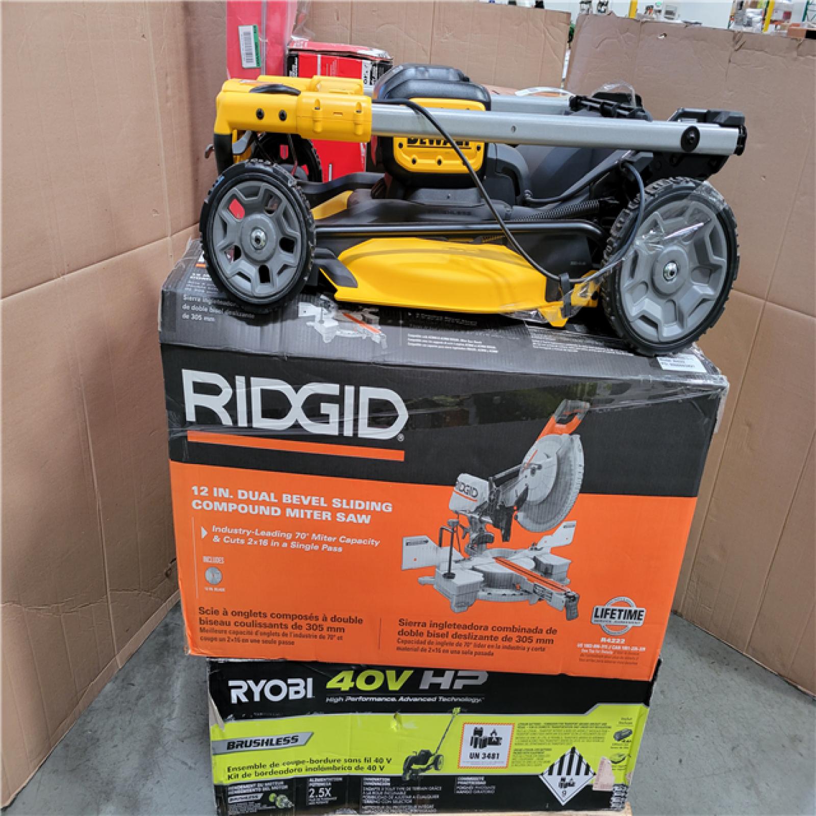 CALIFORNIA AS-IS TOOL PALLET