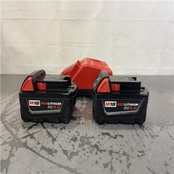 AS-IS- Milwaukee M18 18-Volt Lithium-Ion XC Starter Kit with Two 5.0Ah Batteries and Charger