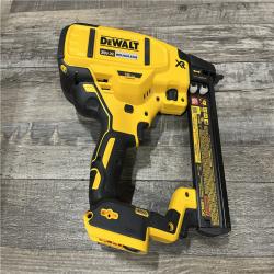AS-IS DEWALT 20V MAX XR Lithium-Ion Cordless 18-Gauge Narrow Crown Stapler Kit