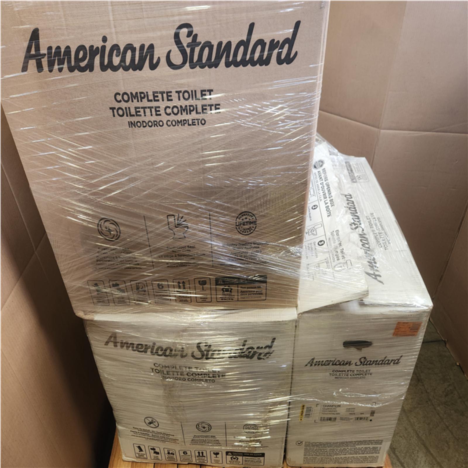 Phoenix AS-IS Mixed American Standard Toilet Pallet (5 Toilets)