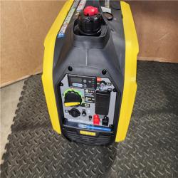 HOUSTON LOCATION - AS-IS CHAMPION 2500/1850-Watt Recoil Start Gasoline/Propane Powered Dual Fuel Inverter Generator with Quiet Technology and CO Shield