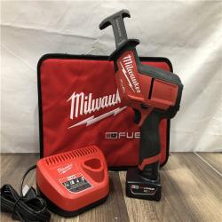 AS-IS Milwaukee FUEL 12V Lithium-Ion Brushless Cordless HACKZALL Reciprocating Saw Kit