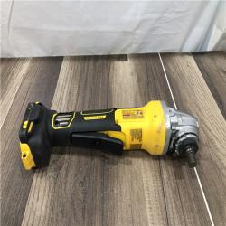 AS-IS  DEWALT 20V XR Cordless 4-1/2. in. to 5 in. Variable Speed Angle Grinder (Tool Only)