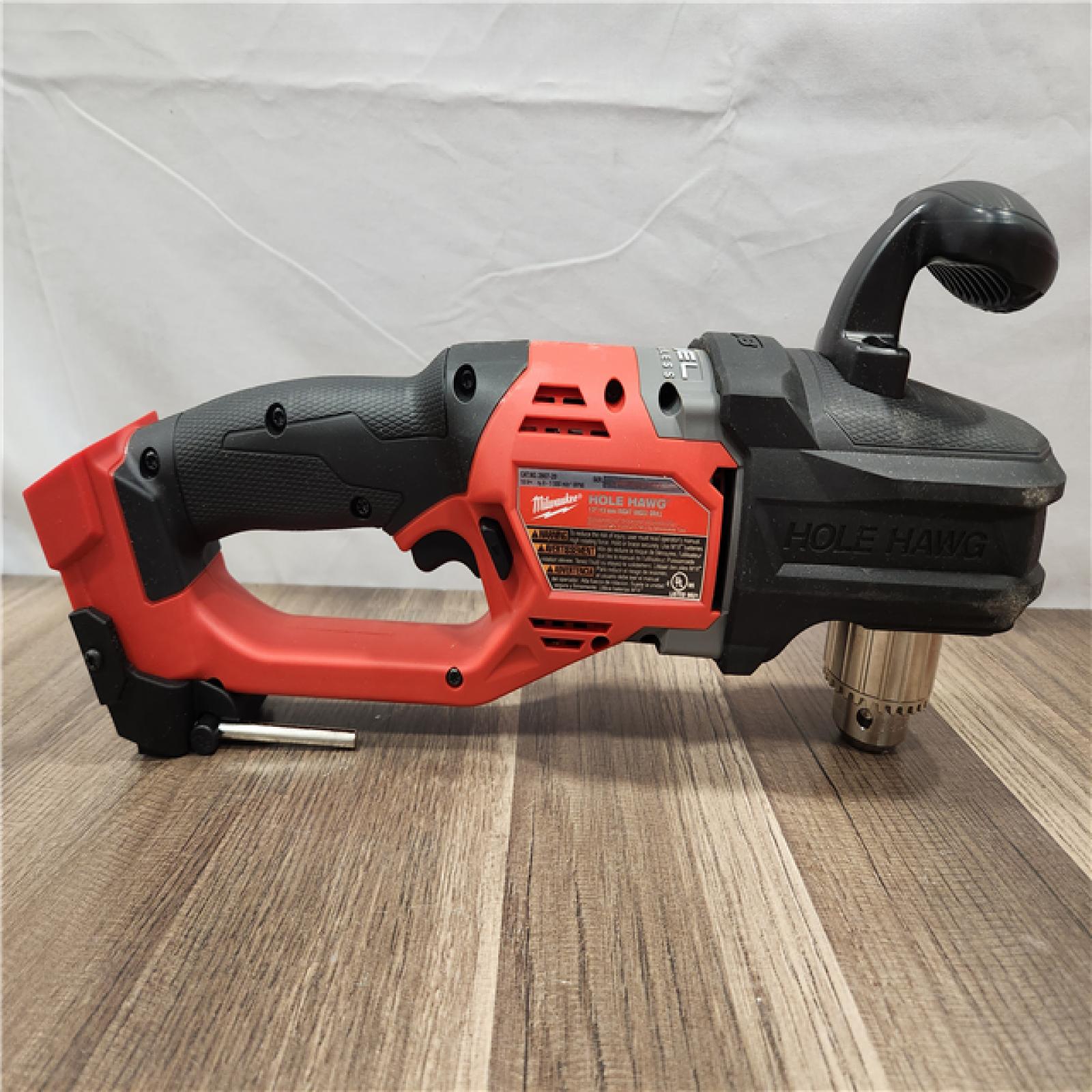 AS-IS- Milwaukee M18 18V Fuel Hole Hawg 1/2  Right Angle Drill