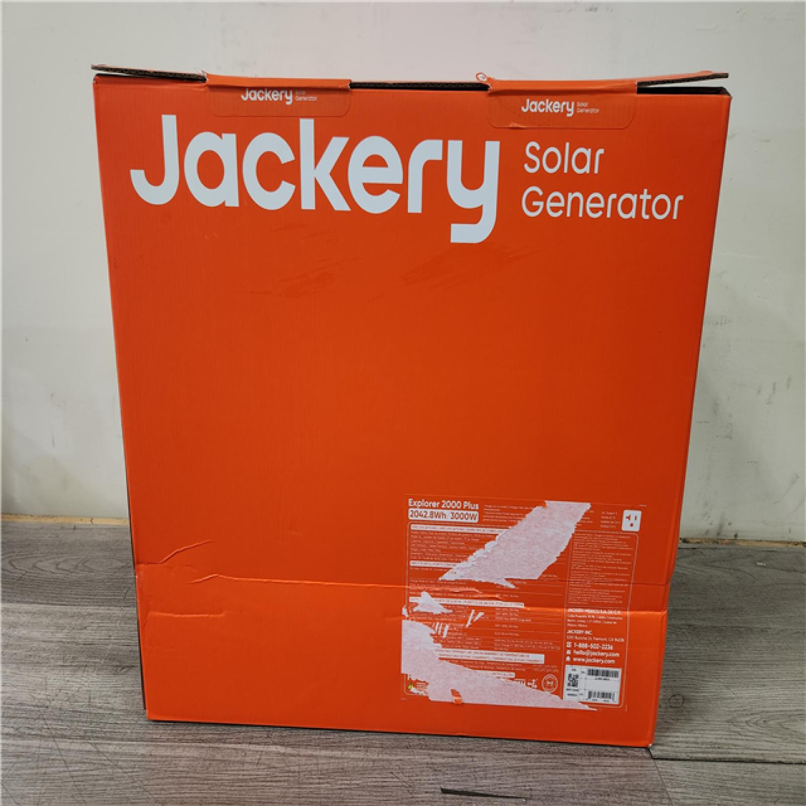 Phoenix Location NEW Jackery Solar Generator Explorer 2000 Plus 2042.8Wh/ 3000W Model No. Je-2000C