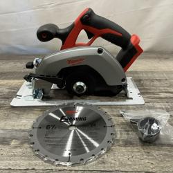 AS-IS Milwaukee 18V Lithium-Ion Cordless 6-1/2 in. Circular Saw (Tool-Only)