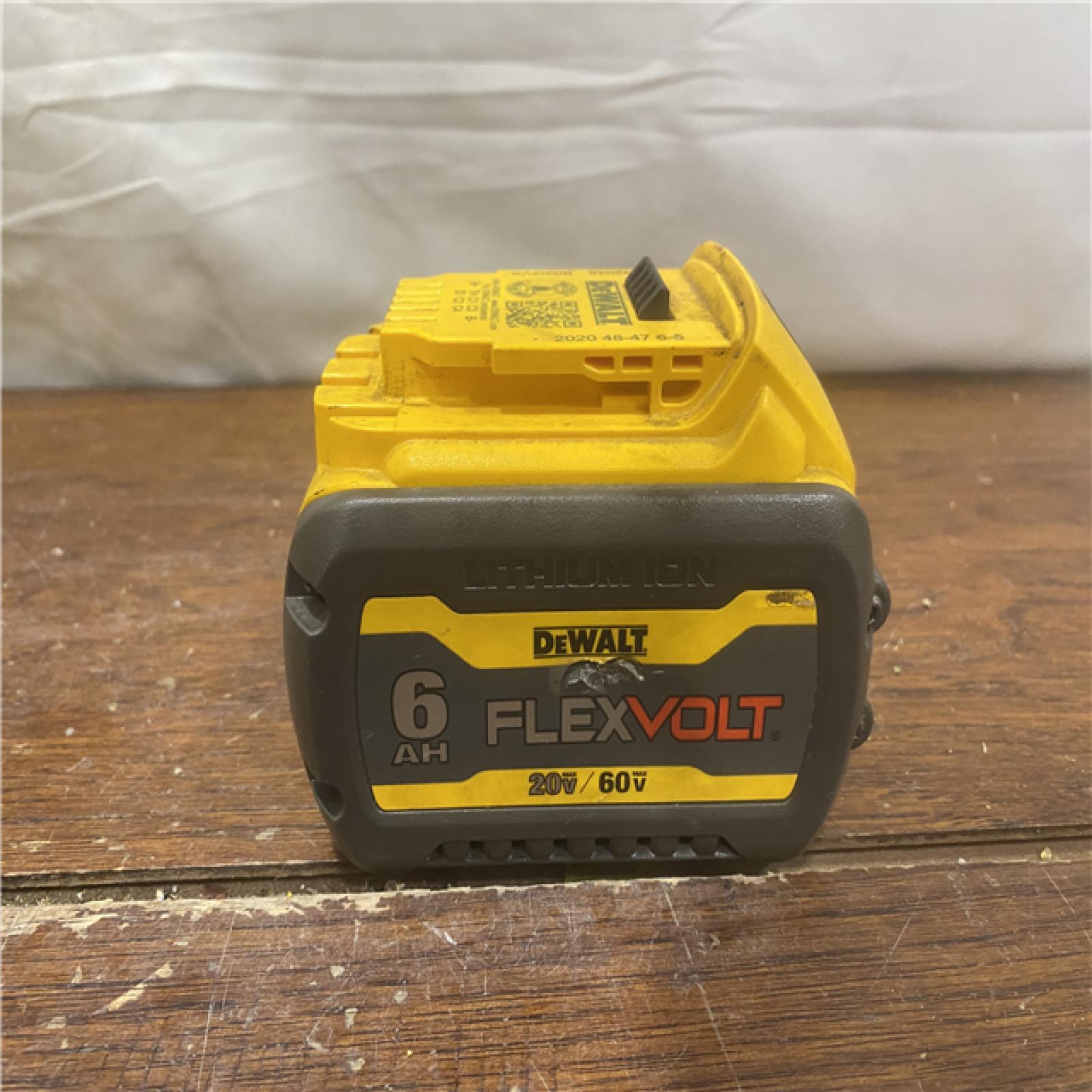AS-IS Dewalt FLEXVOLT 20-Volt/60-Volt MAX Lithium-Ion 6.0Ah Battery Pack