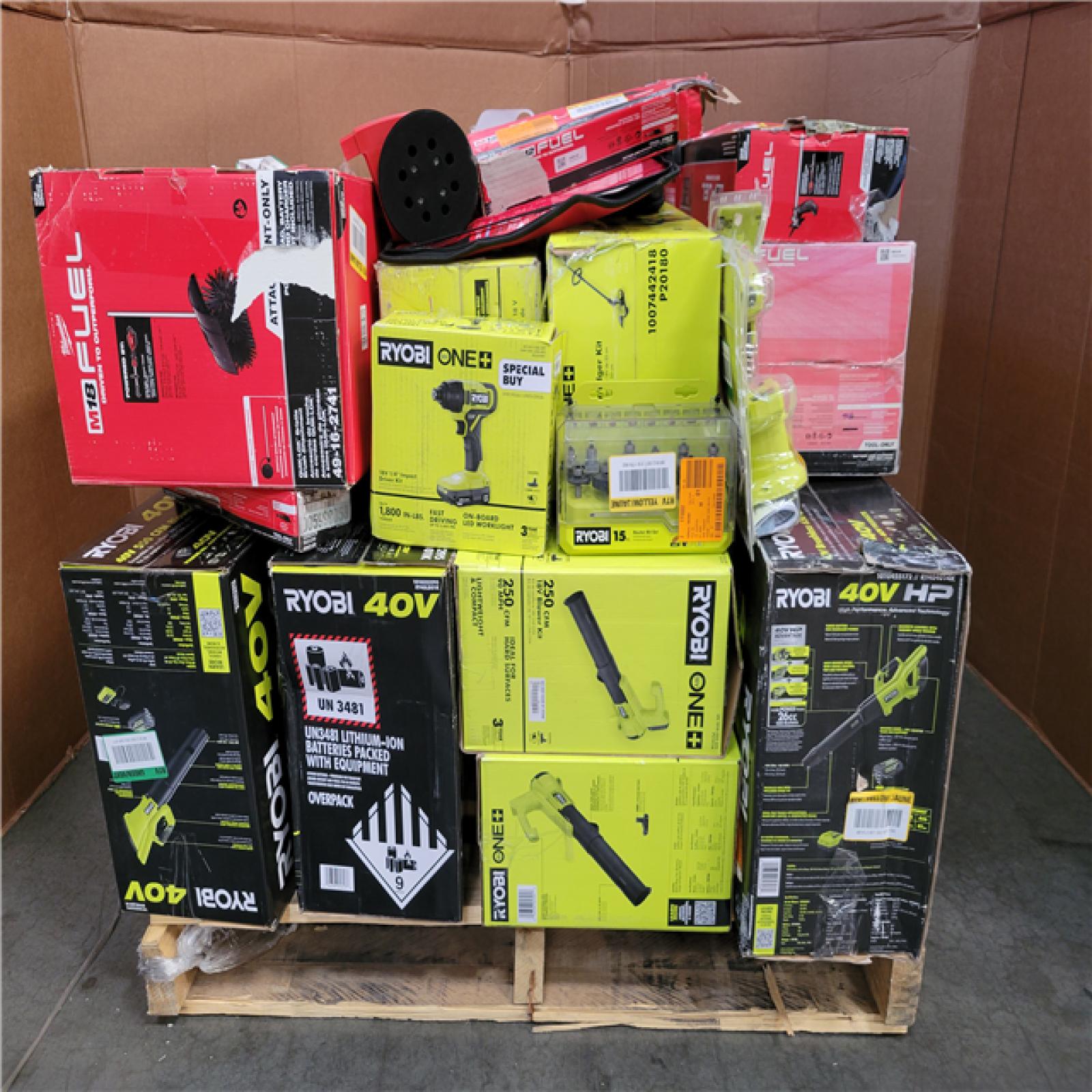 CALIFORNIA AS-IS TOOL PALLET