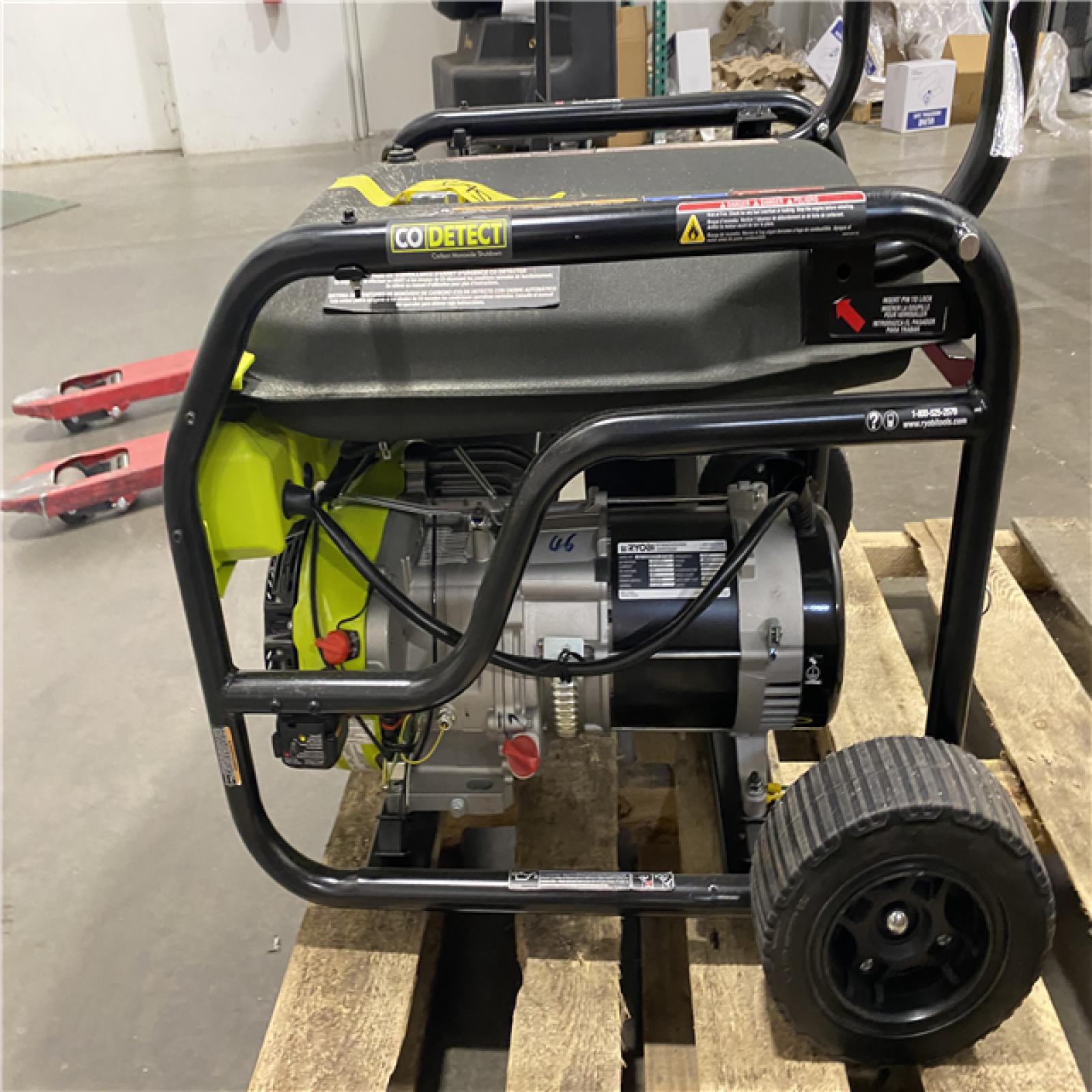 Dallas Location - As-Is RYOBI 6,500-Watt Gasoline Portable Generator