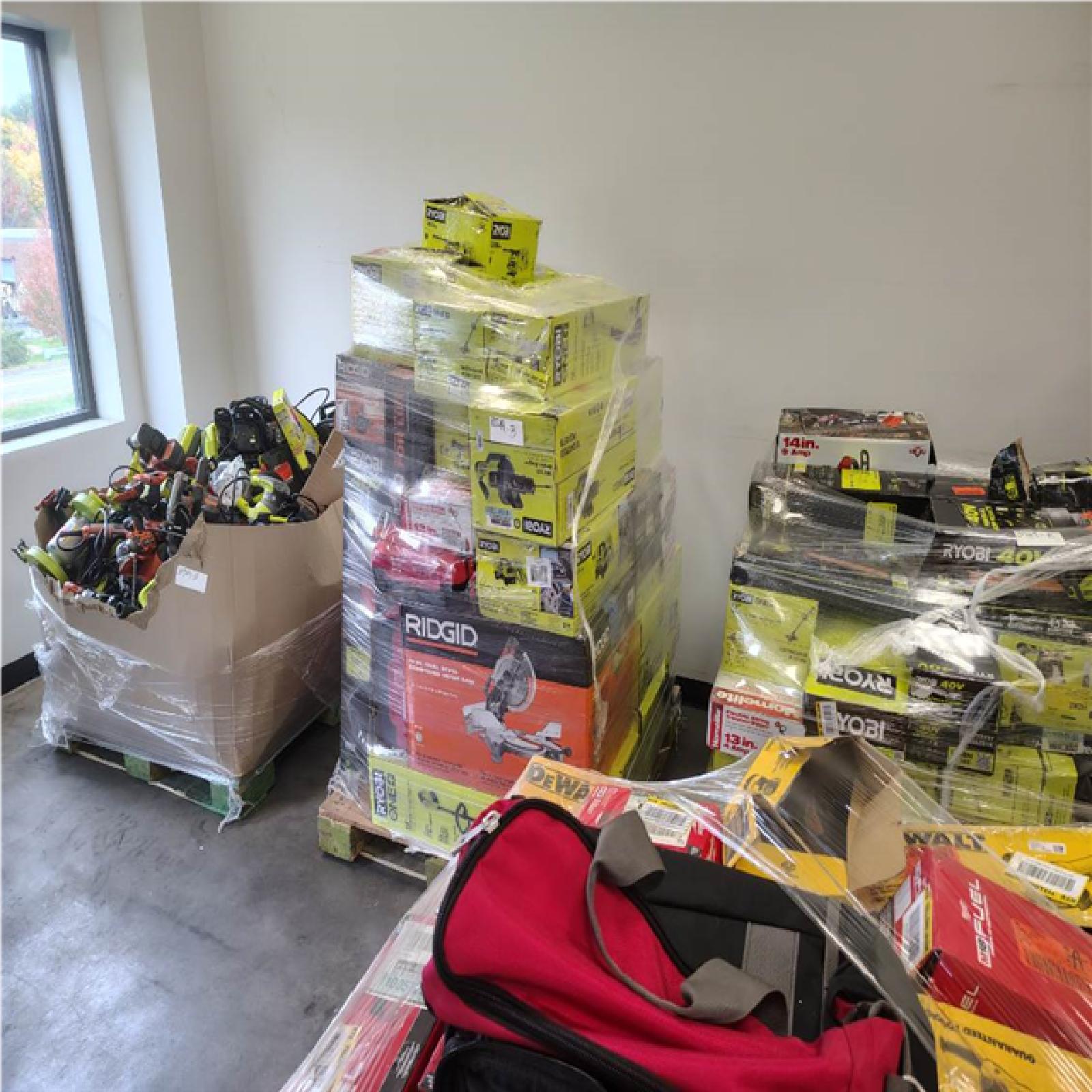 Pittston Location As-Is Power Tools Partial Truckload (12 Pallets) 8549-B