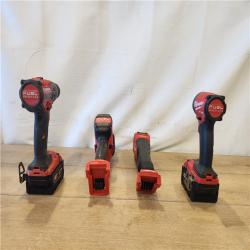 AS-IS- Milwaukee FUEL18-Volt Lithium-Ion Cordless (4-Tool) Combo Kit