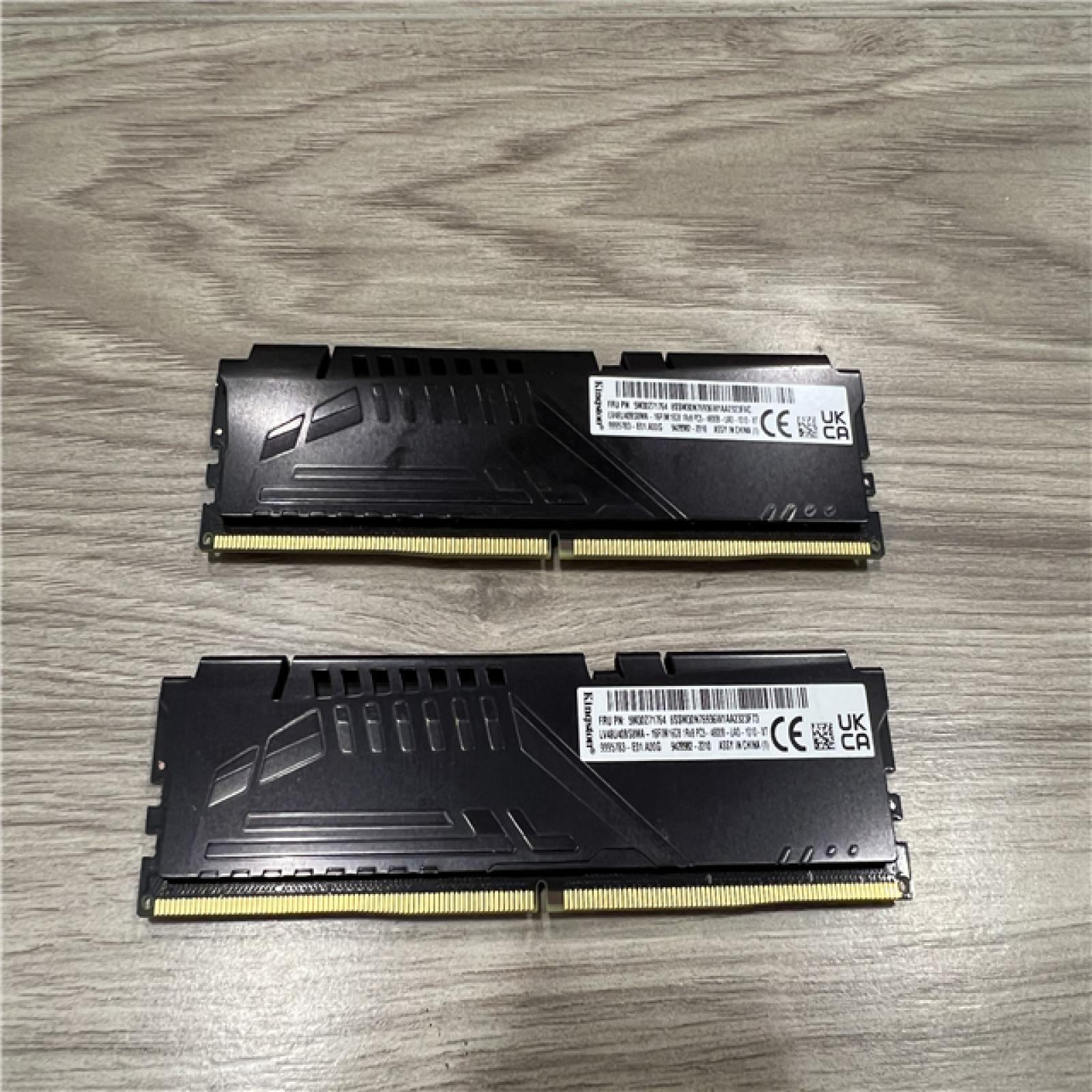 AS-IS Kingston FURY Beast 32GB (2x16GB) 5200MT/s DDR5 CL40 Kit of 2 Desktop Memory KF552C40BBK2-32