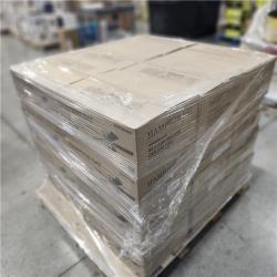 DALLAS LOCATION - Hawkins 44 in. LED Brushed Nickel Ceiling Fan with Light Kit Brown PALLET-(24 UNITS)