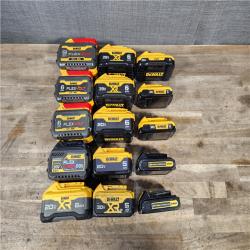 HOUSTON LOCATION - AS-IS DEWALT BATTERY PACK QTY - 15