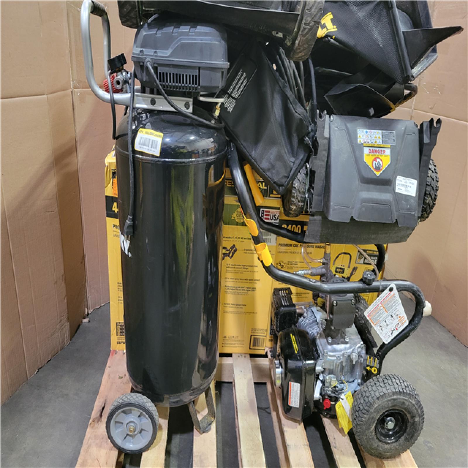 CALIFORNIA AS-IS OUTDOOR POWER EQUIPMENT