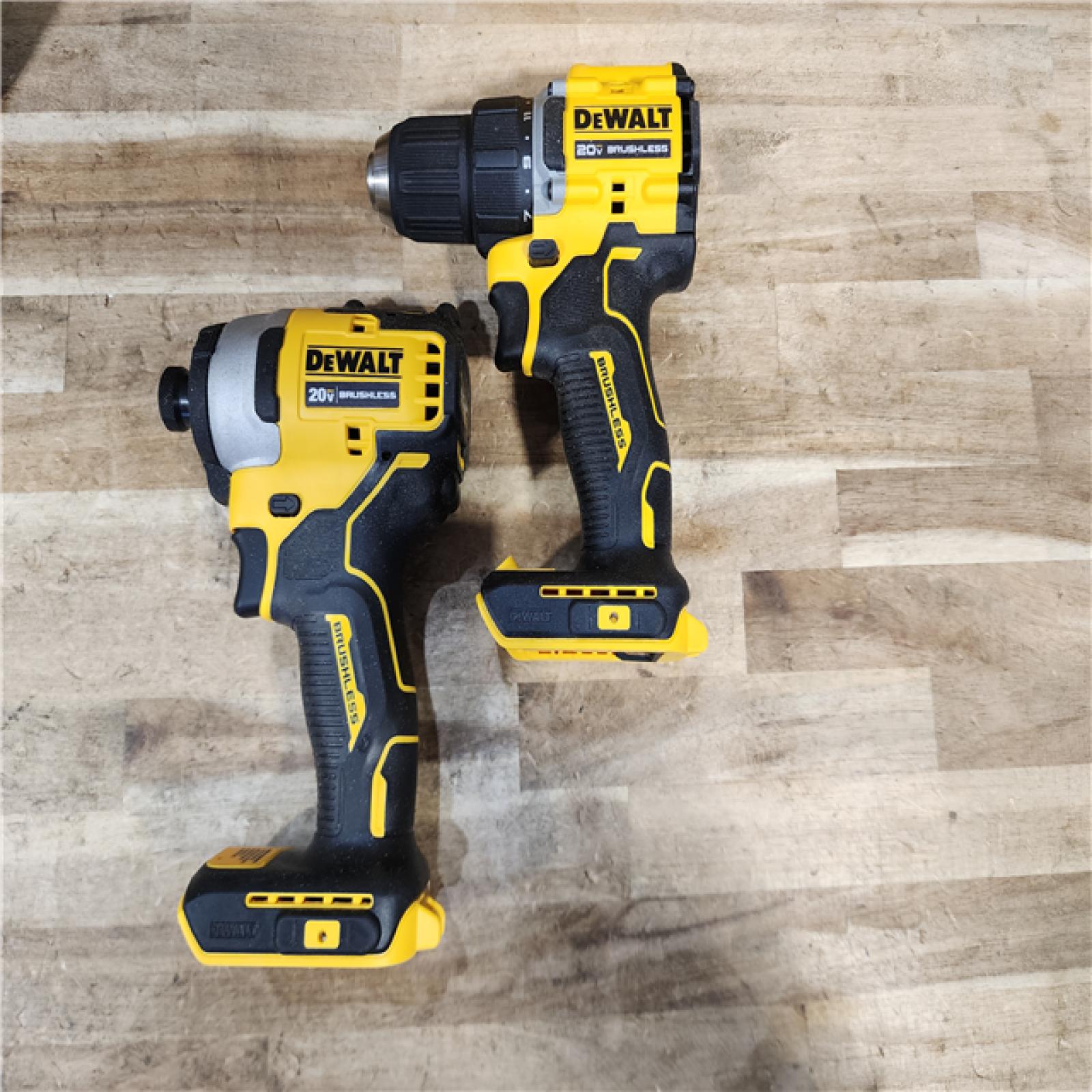 HOUSTON LOCATION - AS-IS DEWALT ATOMIC 20-Volt MAX Lithium-Ion Cordless Combo Kit