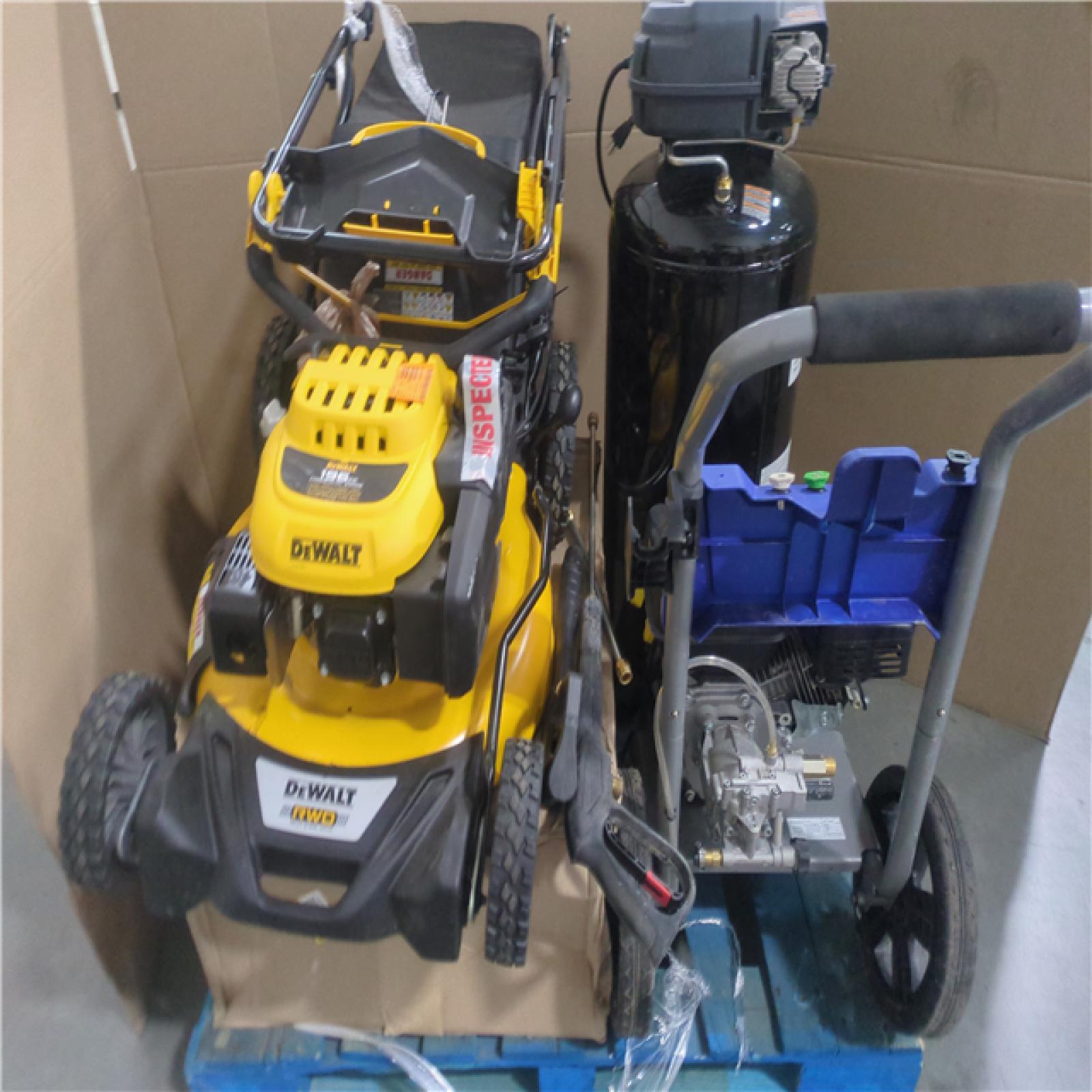 CALIFORNIA AS-IS OUTDOOR POWER EQUIPMENT