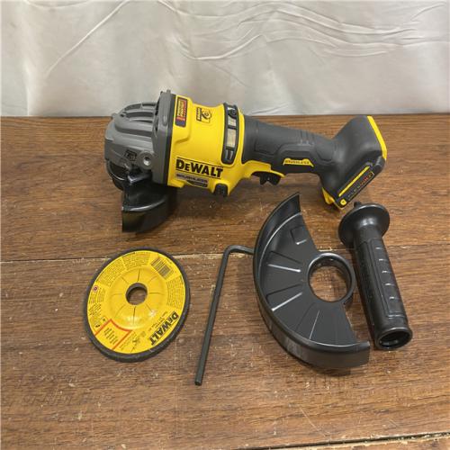 AS-IS DEWALT 60V MAX Cordless Brushless 4.5 in. to 6 in. Small Angle Grinder with Kickback Brake (Tool Only)