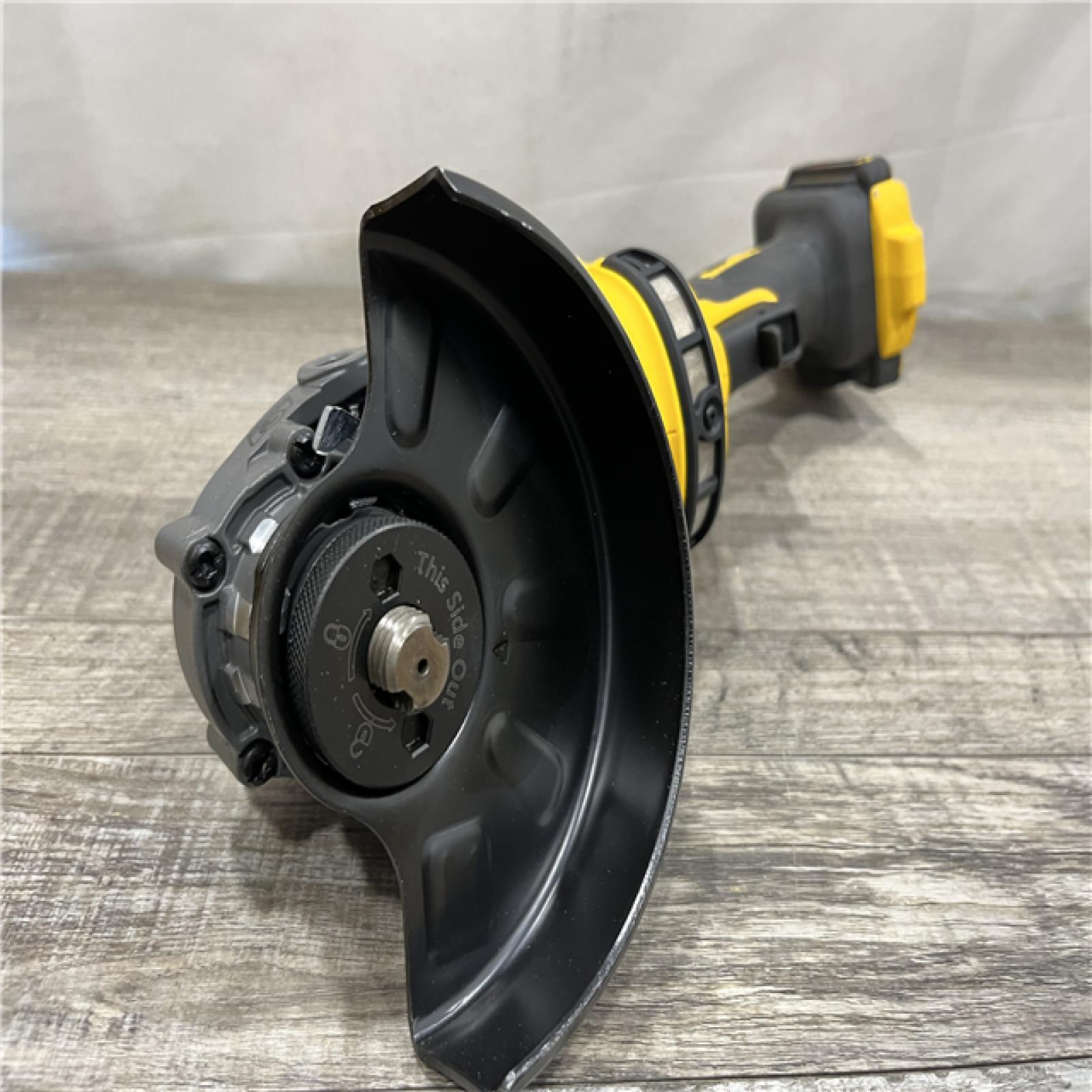 AS-IS DEWALT FLEXVOLT 60V MAX Cordless Brushless 4.5 in. to 6 in. Small Angle Grinder with Kickback Brake (Tool Only)