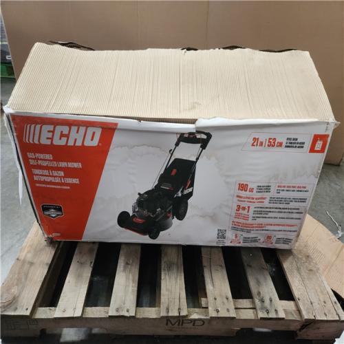 Phoenix NEW ECHO 21 in. 190 cc Briggs and Stratton Gas 3-in-1 Dual Blade RWD Self-Propelled Lawn Mower with Single Lever Deck Adjustment