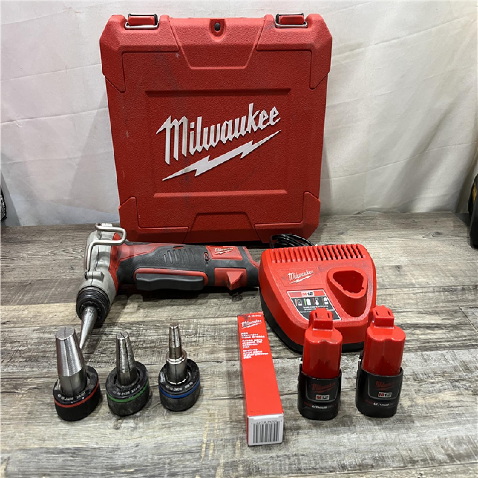 AS-IS Milwaukee Cordless PEX Expansion Tool Kit