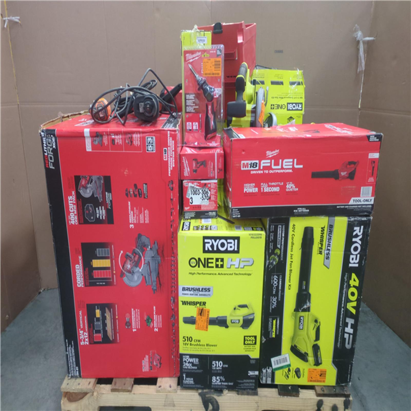 CALIFORNIA AS-IS TOOL PALLET