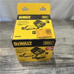 NEW - DEWALT 20V MAX Lithium-Ion 6.0Ah and 4.0Ah Battery and Charger Starter Kit