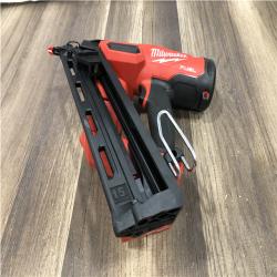 AS-IS Milwaukee FUEL 18V Lithium-Ion Brushless Cordless Gen II 15-Gauge Angled Nailer (Tool-Only)