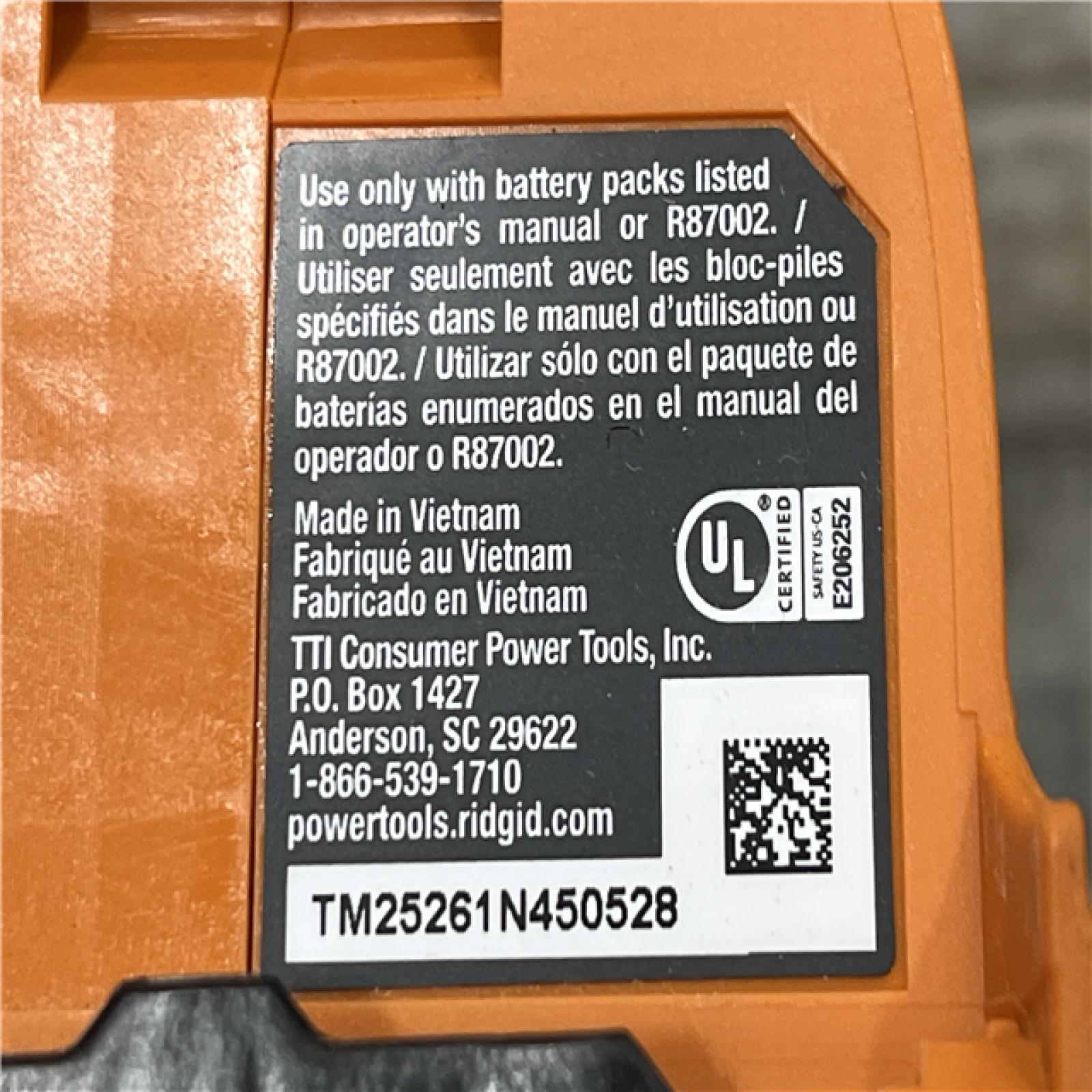 AS-IS RIDGID 18V SubCompact Brushless 2-Tool Combo Kit