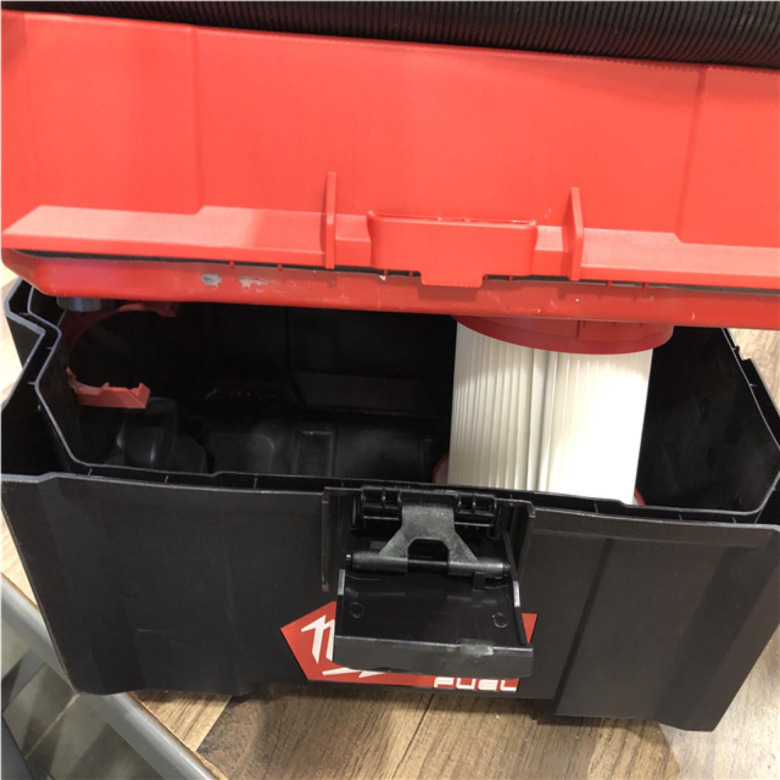 AS-IS Milwaukee FUEL PACKOUT 18-Volt Lithium-Ion Cordless 2.5 Gal. Wet/Dry Vacuum (Vacuum-Only)