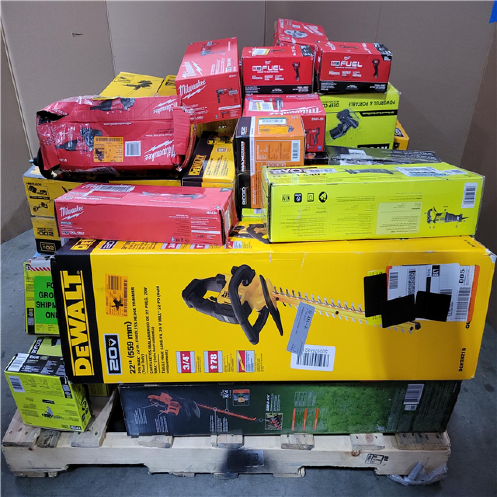 CALIFORNIA AS-IS TOOL PALLET