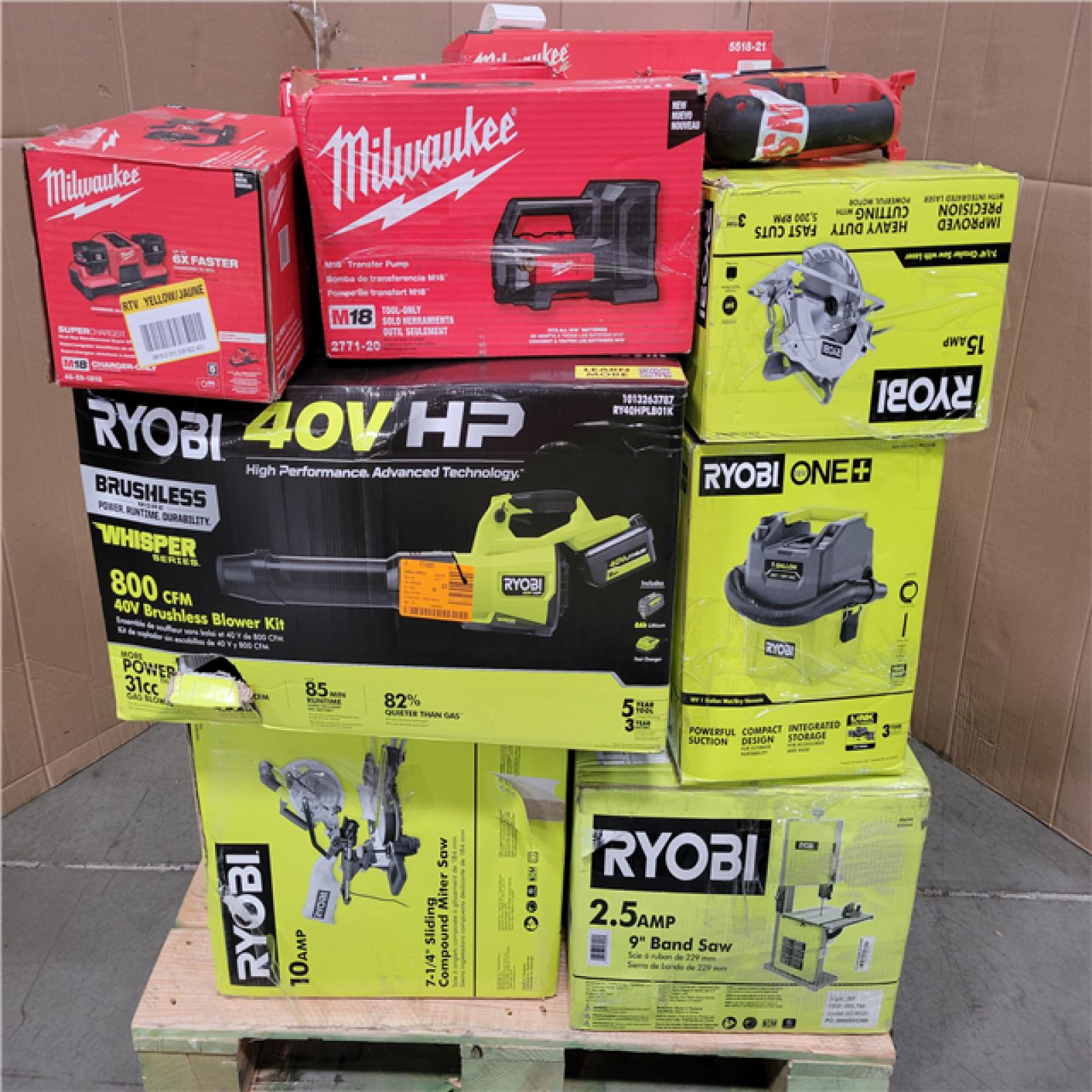 CALIFORNIA AS-IS TOOL PALLET