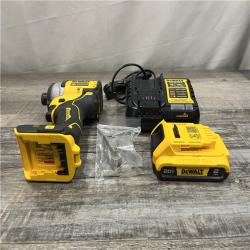 AS-IS DEWALT Atomic 20V Max Lithium-Ion Brushless Cordless Compact 1/4 in. Impact Driver Kit