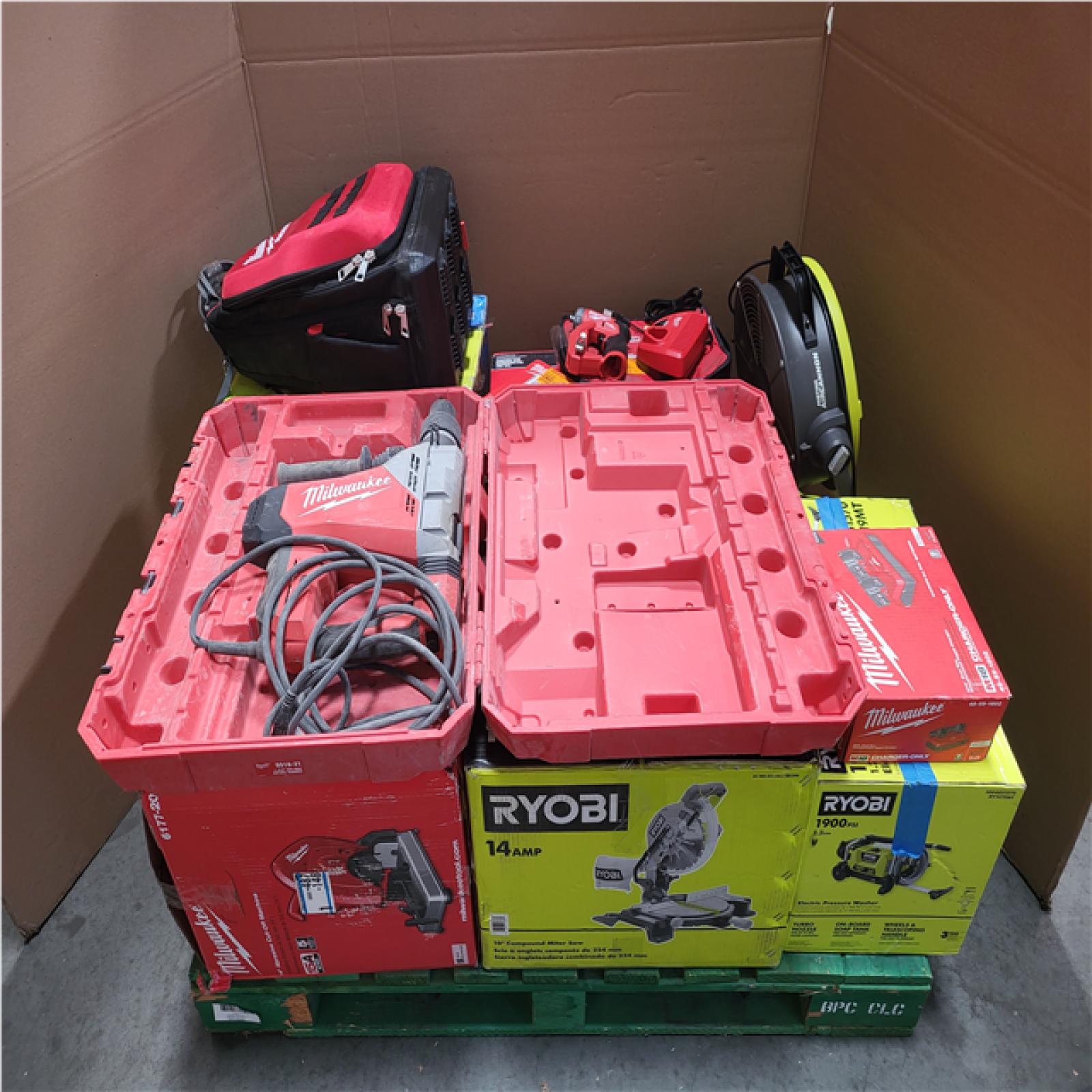 CALIFORNIA AS-IS TOOL PALLET