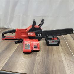 AS-IS Milwaukee 2727-21HD 18V M18 FUEL Lithium-Ion 16 Brushless Cordless Chain Saw Kit 12.0 Ah